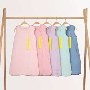 PETELULU Sac de couchage pour bébé en bambou sur mesure avec logo personnalisé, taille plus, enveloppe pour poussette, sacs de couchage chauds 2,5 <span class=keywords><strong>Tog</strong></span>, fermeture éclair toute saison - Product Image 5