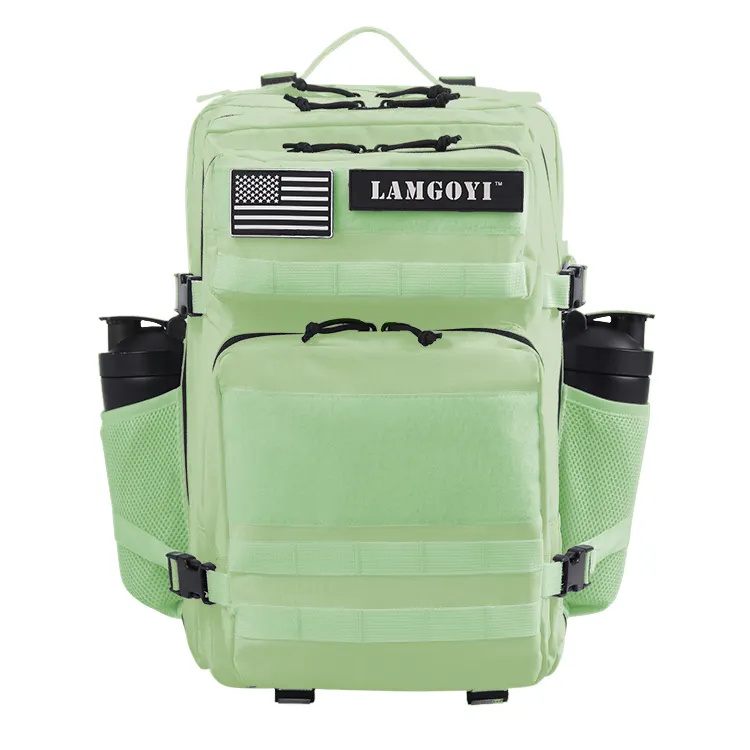 Wholesale mochila 50l water proof water bottle holder backpack tactical fitness athletes gym bag back pack