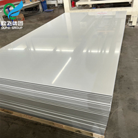 Feuille de PVC Oufei à 3 couches ultra brillante avec charbon de bambou, taille personnalisée, épaisseur 5 mm pour meubles et panneaux muraux