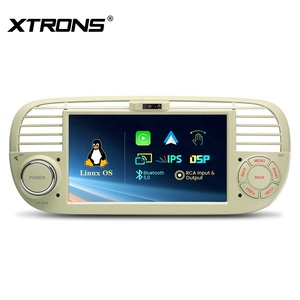 Estéreo para Auto de 7 Pulgadas con Linux para Fiat 500 2007-2015, Control por Gestos, CarPlay, Android Auto, Pantalla con Función de Espejo, Entrada RCA, DSP, CE-XTRONS - Product Image 2