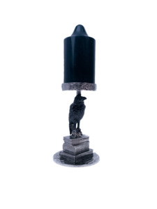 Clearance Stock <strong>Gothic</strong> Raven <strong>Gothic</strong> <strong>Candle</strong> Holder Zinc Alloy Metal Dark Style for Halloween Interior Accents Home Decor <strong>Candle</strong> - Product Image 5