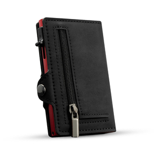 Aluminum RFID Blocking Credit Card Holder Carteras <b>Metal</b> Card Case Billeteras Para Hombre Slim Pop up Card Mens <b>Wallet</b> - Product Image 1