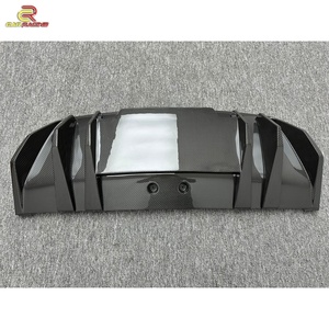 Vorstein Style Dry Carbon Fiber Rear <b>Diffuser</b> <b>for</b> Audi R8 2016-2018 Carbon Rear Lip <b>Car</b> Body Kits Parts Carbon <b>Diffuser</b> - Product Image 4
