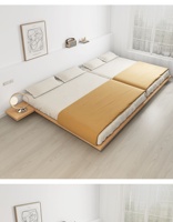 Gcon GF089 Offre Spéciale hote project petit lit simple double queen king size cadres de lit en bois