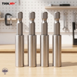 Support magnétique pour embouts TOOLJOY, 65 mm, en acétate, avec tige hexagonale de 1/4 po, aimant puissant pour rallonge d'embouts de tournevis multi-usages - Product Image 1