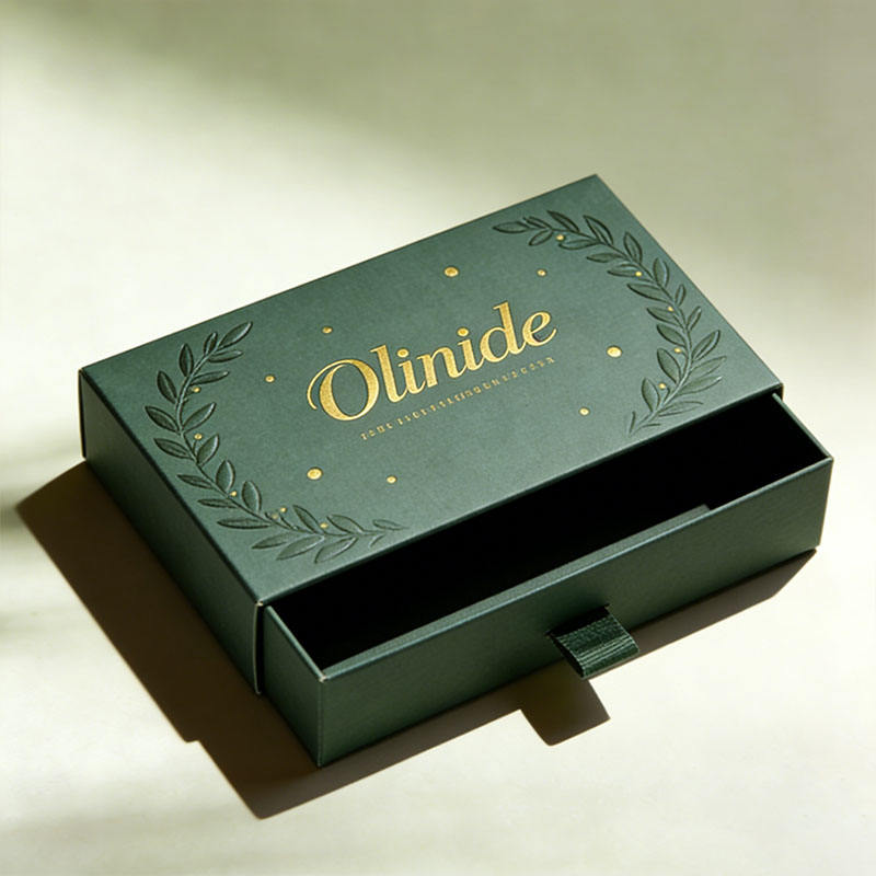 Emboss Logo Box Exquisite Relief-printed Design Drawer Boxes with Embossed Logos and ...