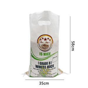 Atacado Maior Mais Barato Sacos Tecidos PP Transparente Arroz Polipropileno Saco 25kg Milho Saco Plástico Fornecedores - Product Image 1