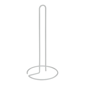 Portarrollos de papel de cocina ROLLY en hierro blanco 14x32cm - Product Image 1