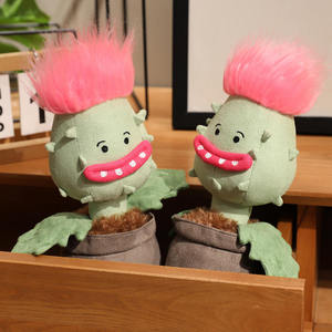 HECION Nuevo Juguete de Peluche de Planta Carnívora de Moda, Muñeco de Cactus en Maceta, Animal de Peluche para Decoración del Hogar, Adorno Divertido y Regalo - Product Image 2
