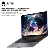 Filtre de confidentialité magnétique pour ordinateur portable en verre trempé ATB, anti-espion, protection d'écran ultra-fine pour Macbook Pro 14 pouces