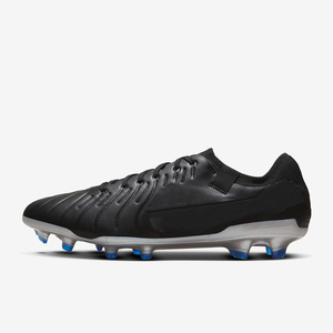Chaussures de football basses à lacets, design bicolore, tige embossée, crampons pour terrain ferme, pour l'hiver et l'été, unisexe - Product Image 2