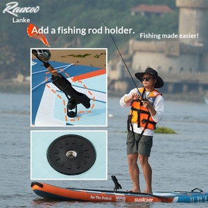 Planche à pagaie gonflable Blueko pour la course et le skateboard aquatique, pour adultes, facile à plier et à ranger, adapté à diverses zones aquatiques - Product Image 3