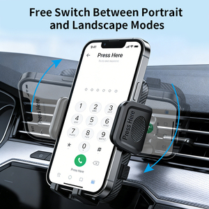 360&deg; Rotating <strong>Car</strong> Phone <strong>Holder</strong>, Stable Air Vent Mount for 4.5-6.5 Inch Phones, Hands Free <strong>Car</strong> Mobile Stand for Business Fleet - Product Image 2