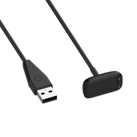 Chargeur rapide chargeur magnétique USB pour Fitbit Luxe Dock de charge adaptateur Portable pour Fitbit Charge 5/6 chargeur de montre intelligente