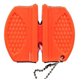 Mini-affûteur de couteau d'extérieur avec pierre en carbure de tungstène et céramique, porte-clés portable pour l'alpinisme et le camping - Product Image 1