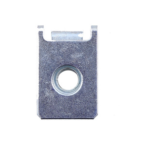 Support de plaque d'immatriculation automobile, pince en forme de U M6, 23x15mm, antirouille, pour réparation et remplacement du pare-chocs de voiture - Product Image 2