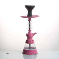 Chicha Acrylique Design Français Populaire, Ensemble Complet avec Tête en Silicone et Dispositif de Gestion de la Chaleur