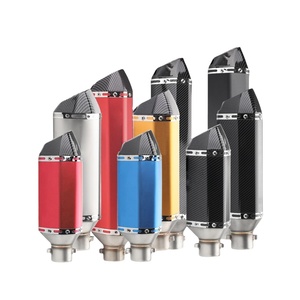 Escape para Motocicleta, Apto para Huanglong 600, Ninja 250, Yongyuan 350, R25/R3, Accesorio de Modificación, Tubo de Escape Hexagonal Pequeño - Product Image 2