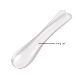 KJ-18 per Lunghezza 70mm, Cucchiai da Bar in Plastica per Cosmetici, Colore Trasparente, Vendita all'Ingrosso - Product Image 4