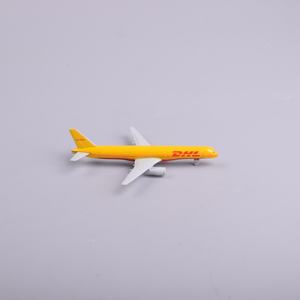 Металлическая модель самолета DHL <span class=keywords><strong>Airways</strong></span> 757, 16 см, подарок для авиационных любителей, игрушка-модель самолета из металла - Product Image 6