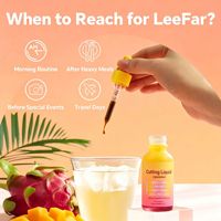 Complément alimentaire liquide liposomal en gouttes à marque privée OEM pour drainage lymphatique, soulagement des ballonnements et confort digestif