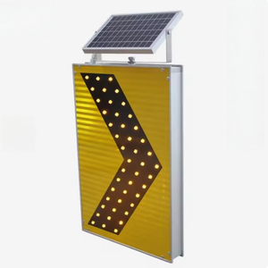 Signalisation de sécurité pour <span class=keywords><strong>rond</strong></span>-abouts à LED clignotantes photovoltaïques pour allées, <span class=keywords><strong>panneau</strong></span> de signalisation routière à LED solaire pour <span class=keywords><strong>rond</strong></span>-abouts - Product Image 5