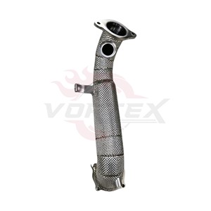 Tubo de escape con protección térmica Vortex compatible con Alfa Romeo Giulia 2.0T Performance Racing - Product Image 4