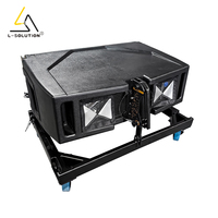 H30 DOLLY Accessoires Métalliques Audio Haute Résolution Durables Écologiques Portables Multi-Points de Fixation pour Enceintes Line Array - Utilisation Scène Extérieur
