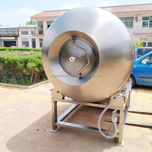 Rouleau de viande à mariner automatique commercial de 800 kg pétrissant la poitrine de boeuf marinateur Machine de gobelet de viande sous vide pour la transformation de la viande - Product Image 6