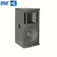 Haut-parleur TX1152 direct usine, enceinte simple 15 pouces en bois, idéal pour DJ, karaoké, mariages, soirées, clubs, conférences, événements et scènes.