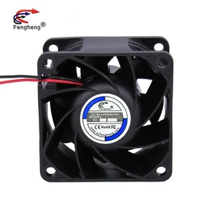 Ultra-Quiet Cooling Fan DC 12V 24V 48V 6038 60x60x38mm High CFM Mini Server Cooling Fan For CPU Cooler 60mm
