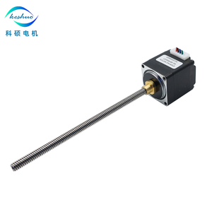 28mm Nema 11ステッパモーター5vリニアアクチュエータ銅ナッツプラスチックナット付きステッパモーター - Product Image 6