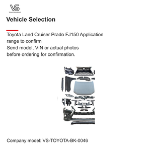 Kit de Conversión de Carrocería Estilo Gx para Toyota Land Cruiser Prado FJ150, Envíe el Año y una Foto para Ver la Compatibilidad - Product Image 2