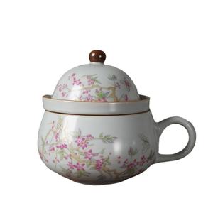 Juego de té de viaje de Kung Fu de porcelana de lujo taza y tetera de invitado rápido capacidad de 1000ml para regalar - Product Image 2