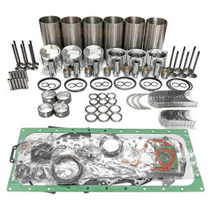 HongWang Crawler Excavator 6D95 Engine Liner Kit & Piston Ring <b>Cylinder</b> <b>Block</b> Overhaul Kit - Product Image 1