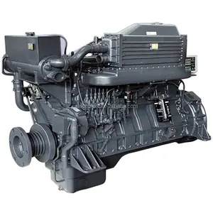 SDEC 4 stroke multiple cylinder ship engine 450hp marine motor G128 SC15G series