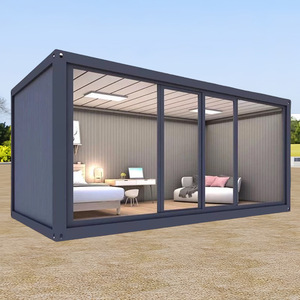 Contenedor Móvil para Sala de Juntas, Oficina, Casa de Acero Colorida, Sala de Estar Exterior, Montaje Desmontable para Patio - Product Image 6