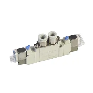 Low Saving Power New 4v Solenoid Valve Mini Air Valve Wo Five-way 24v Reversing Electrical Valve Coil Cylinders