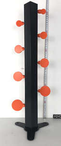 Cible d'arbre auto-reprogrammable en acier au carbone, portable et sur pied, pour l'entraînement au tir en extérieur, 8 niveaux, accessoire d'entraînement au tir, direct usine - Product Image 6