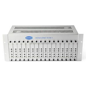 SK-16M ชุดโมดูเลเตอร์ RF 16 in 1 สำหรับเฮดเอนด์ 16 ช่องสัญญาณอนาล็อก CATV NTSC PAL 45-860MHz - Product Image 1