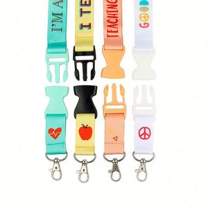 Custom <b>Polyester</b> <b>Lanyards</b> Eco-Friendly Recycled PET <b>Lanyard</b> | Customizable Color & Logo | Sustainable Corporate Gift - Product Image 2
