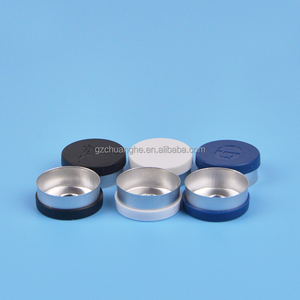 Tapas de Viales Farmacéuticos Personalizadas de 13 mm y 20 mm, Tapas de Plástico y Aluminio con Tapa Abatible para Botellas de Inyección - Product Image 3