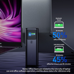 Producto electrónico de consumo 27000mAh Notebook Cargador portátil USB 22,5 W 3 puertos PD3.1 Carga rápida Laptop Power Bank - Product Image 2