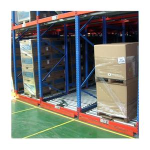 CE高品質ヘビーデューティスチール倉庫保管ラック棚スチール金属重力ラックフローラック流パレットラックシステム - Product Image 1