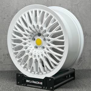 Rines Deportivos de Aleación Forjados Bku Luxury 5x114.3 de 19, 20 y 21 Pulgadas con Diseño de Malla Blanca para <span class=keywords><strong>Ferrari</strong></span> 488 GTB Pista Spider <span class=keywords><strong>458</strong></span> Spider <span class=keywords><strong>Speciale</strong></span> - Product Image 4