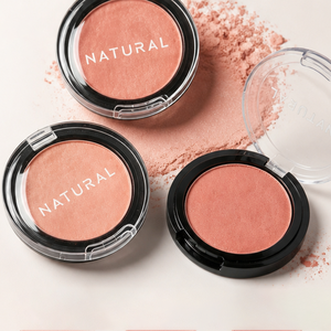 Custom Shimmer Glitter Blush Powder Silky Smooth Fine Blush High Pigment Beauty Blusher Cosmetics Wholesale - Product Image 3