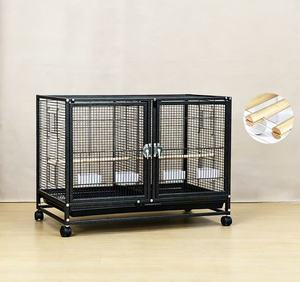 Jaula Metálica para Pájaros, Jaula para Loros de Múltiples Niveles, Jaula Multifuncional para Mascotas de Uso Doméstico, Jaula de Cría de Tamaño Mediano y Grande para Periquitos - Product Image 5
