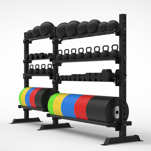 HALA-STORAGE SYSTEM4 + 6 כושר ציוד קיר כדור מתלה/Kettlebell מתלה כושר מתלה משקולת - Product Image 2