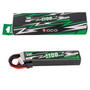 แบตเตอรี่ลิเธียมโพลิเมอร์ Gens Private Mold 2S/3S 7.4V/11.1V 1100-1400mAh 30-40C หัวต่อ XT30/SM ขั้วต่อ Tamiya อะไหล่ RC ผลิตที่กวางตุ้ง ประเทศจีน - Product Image 2
