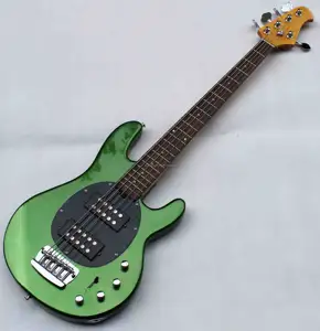 Gitar Bass Listrik Kualitas Tinggi Buatan Tiongkok MBB-2, Logo OEM Kustom, Pickup Aktif